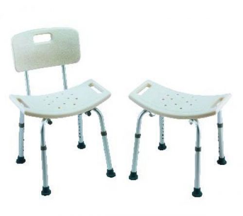 Care Guard Shower Chair with Back-Tool-less Assemb Care Guard Shower Chair with Back-Tool-less Assemb